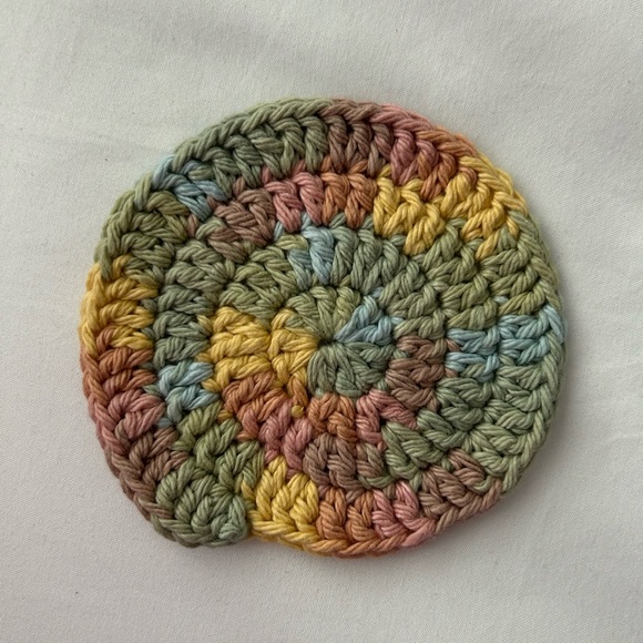 Hand Crocheted Coaster Set (4) - Picture 2 of 3